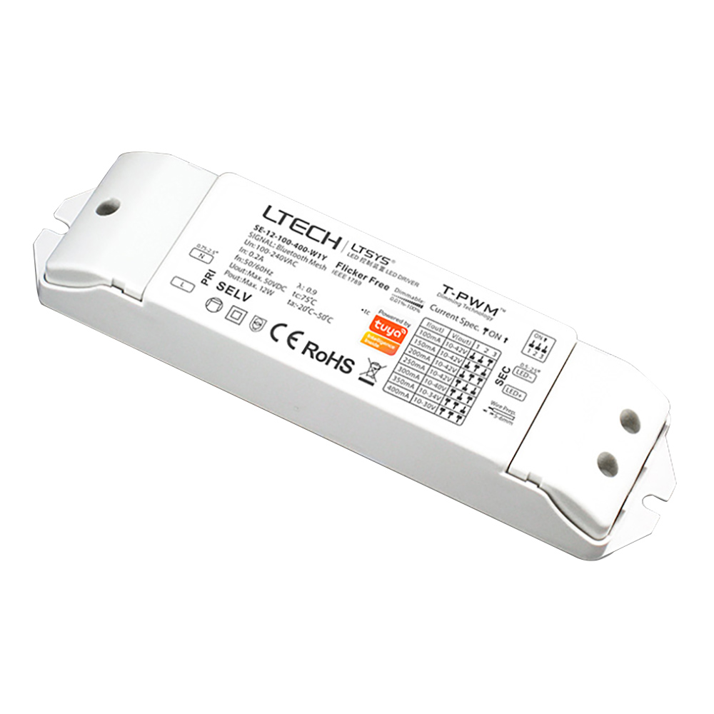 12W Constant Current Dimmable Driver SE-12-100-400-W1Y 12W Constant Current Dimmable Driver SE-12-100-400-W1Y